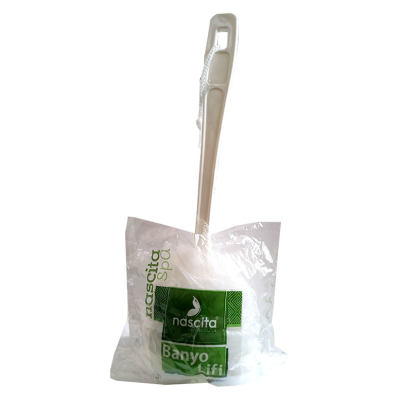 Banyo Duş Lifi Saplı Beyaz - 1