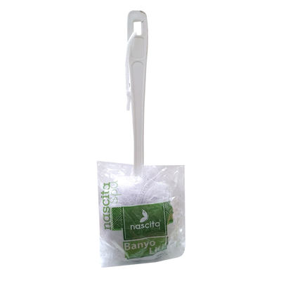 Banyo Duş Lifi Saplı Gri - 1