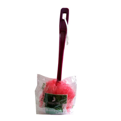 Banyo Duş Lifi Saplı Kırmızı - 1