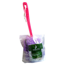 Banyo Duş Lifi Saplı Mor - 3