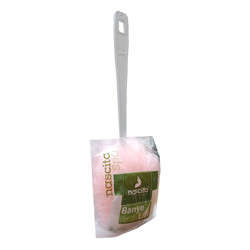 Banyo Duş Lifi Saplı Pembe - 3