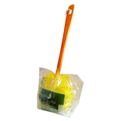 Banyo Duş Lifi Saplı Sarı - 2