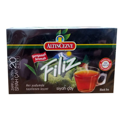 Bergamot Aromalı Siyah Çay 20 Süzen Pşt - 1