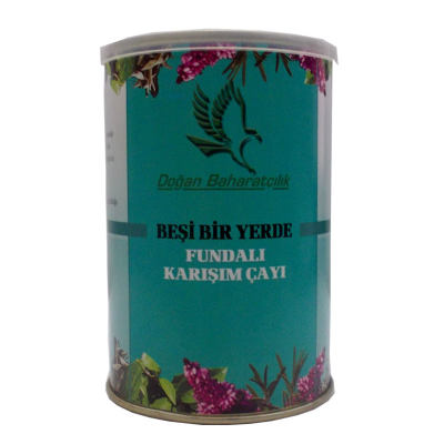 Beşi Bir Yerde Çay 100 Gr Teneke Kutu - 1