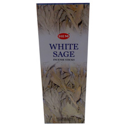 Beyaz Adaçayı Kokulu 20 Çubuk Tütsü - White Salvia - 3