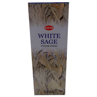 Beyaz Adaçayı Kokulu 20 Çubuk Tütsü - White Salvia - 3