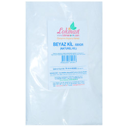 Beyaz Kil Öğütülmüş Doğal Saf Naturel 500 Gr Paket (1)