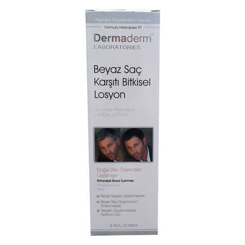 Beyaz Saç Karşıtı Bitkisel Losyon 200 ML - 3