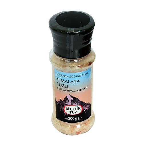 Sofrada Öğütme Yemeklik Himalaya Kristal Granül Doğal Kaya Tuzu 200 Gr Değirmenli - 1