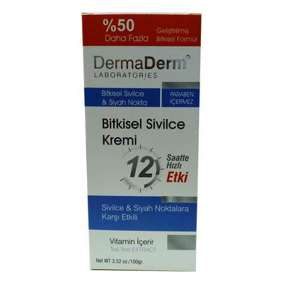 Bitkisel Akne Sivilce Kremi 100 Gr - 3