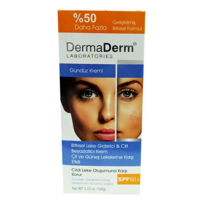 Bitkisel Leke Karşıtı Gündüz Kremi Güneş Koruma SPF 50+ 100 Gr - 3