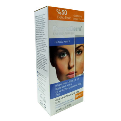 Bitkisel Leke Karşıtı Gündüz Kremi Güneş Koruma SPF 50+ 100 Gr - 5