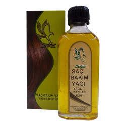 Bitkisel Yağ Yağlı Saçlara Cam Şişe 100 ML - 4