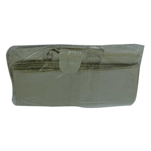 Büyük Boy Atlet Geri Dönüşüm Granül Çanta Poşet 52X33 Cm Kalın Gri 1000 Gr 1 Paket - 1