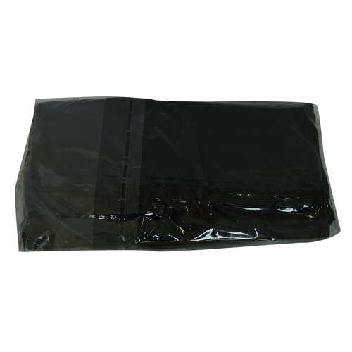 Büyük Boy Atlet Geri Dönüşüm Granül Çanta Poşet 52X33 Cm Kalın Siyah 1000 Gr 1 Paket - 1