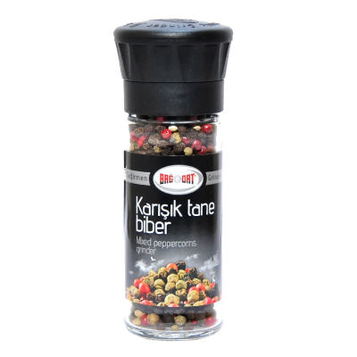 Cam Değirmenli Karışık Doğal Tane Biber 45 Gr - 1