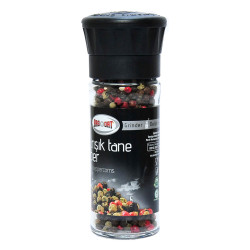 Cam Değirmenli Karışık Doğal Tane Biber 45 Gr (1)