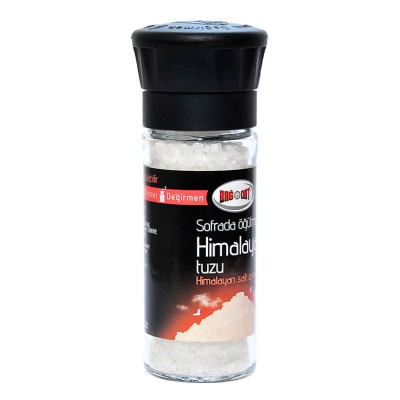 Cam Değirmenli Yemeklik Himalaya Granül Çakıl Doğal Kaya Tuzu 110 Gr - 3