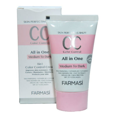 CC Yüz Kremi Ortadan Koyuya 50 ML - 2