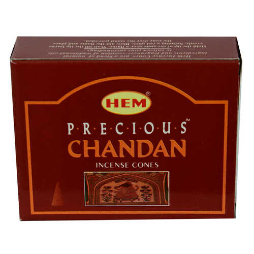 Chandan Değerli Mistik Kokulu 10 Konik Tütsü - Precious Chandan - 1