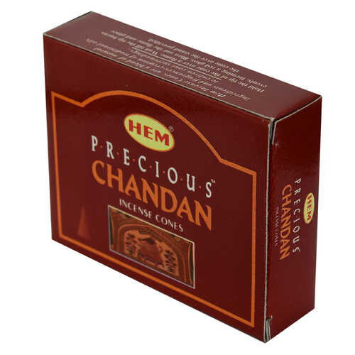 Chandan Değerli Mistik Kokulu 10 Konik Tütsü - Precious Chandan - 4