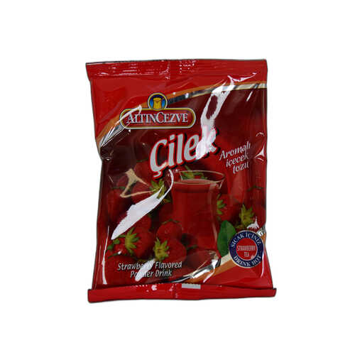 Çilek Aromalı İçecek Tozu Strawberry Flavored Powder Drink 250 Gr - 1