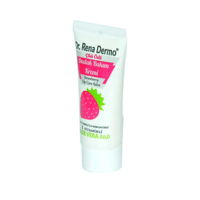 Çilek Özlü Dudak Bakım Kremi 20 ML - 3