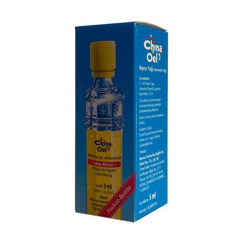Çin Yağı 5 ML - Yüzde 100 Saf Doğal Nane Yağı - 4