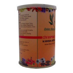 Civanperçemli Bitkisel Karışım Çay 100 Gr Teneke Kutu - 3