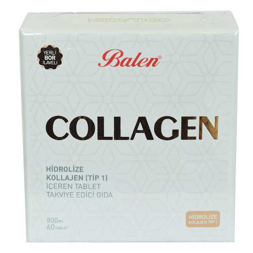 Collagen Hidrolize Kollajen Tip1 İçeren Tablet 800 Mg X 60 Tablet - 1