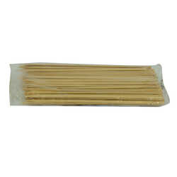 Çöp Şiş Bambu Şişleri 15 Cm Takribi 100 Adet 1 Paket - 3