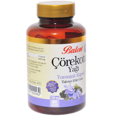 Çörek Otu Yağı 1380 Mg Yumuşak 80 Kapsül - 2