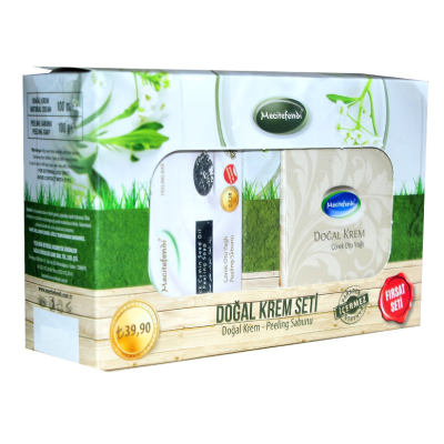 Çörek Otu Yağlı Vücut Bakım Seti - Krem & Peeling Sabunu - 4