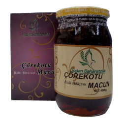 Çörekotlu Ballı Bitkisel Karışım Cam Kavanoz 450 Gr - 4