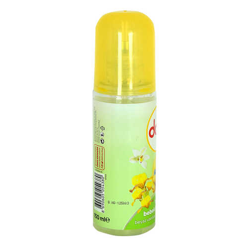 Daisy Bebek Kolonyası Beyaz Vanilya İris Çiçeği Portakal Kokulu 65 Derece 150 ML - 2