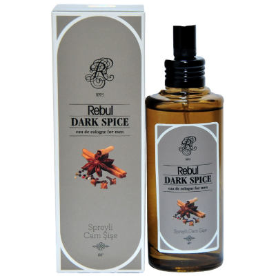 Dark Spice Kolonya 80 Derece Cam Şişe Sprey 100 ML - 4