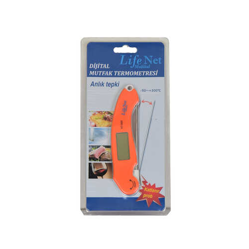 Dijital Gıda ve Mutfak Termometresi Anlık Tepki Veren Pilli KT-600 - 1