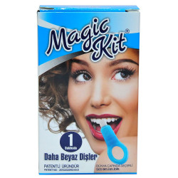 Diş Leke Silgisi 1 Aparatlı + 5 Yedek Süngerli Set 1 Paket - 9