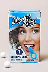 Diş Leke Silgisi 1 Aparatlı + 5 Yedek Süngerli Set X 16 Adetli Stand Box - 3