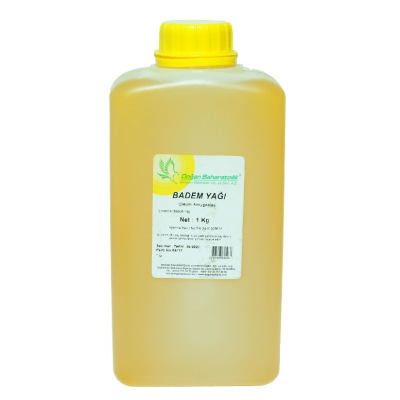 Doğal Badem Yağı Pet Bidon 1000 Gr - 1