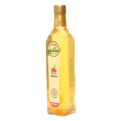 Doğal Fermantasyon Katkısız İçilebilir Elma Sirkesi Cam Şişe 500 ML (1)