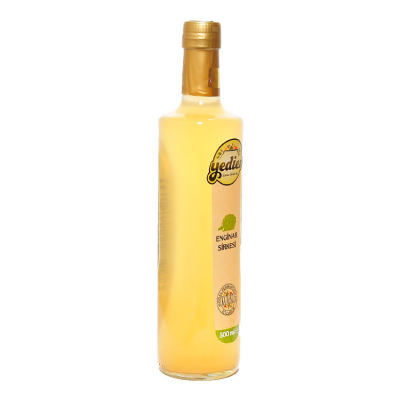 Doğal Fermantasyon Katkısız İçilebilir Enginar Sirkesi Cam Şişe 500 ML - 3