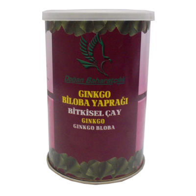 Doğal Ginkgo Biloba Yaprağı 100 Gr Teneke Kutu - 1