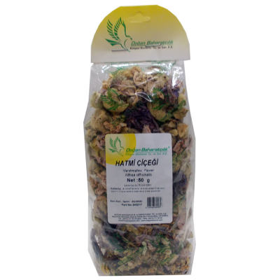 Doğal Hatmi Çiceği, Gül Hatmi 50 Gr Paket - 1
