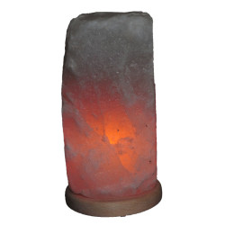 Doğal Himalaya Kaya Tuzu Lambası Kablolu Ampullü Beyaz 6-8 Kg