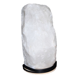 Doğal Himalaya Kaya Tuzu Lambası Kablolu Ampullü Beyaz 6-8 Kg - 3