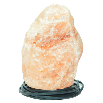 Doğal Himalaya Kaya Tuzu Lambası Kablolu Ampullü Pembe 1-2 Kg - 5