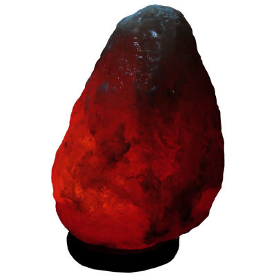 Doğal Himalaya Kaya Tuzu Lambası Kablolu Ampullü Pembe 10-12 Kg - 1