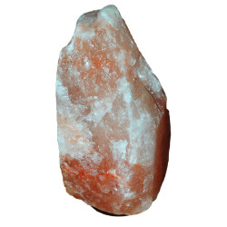 Doğal Himalaya Kaya Tuzu Lambası Kablolu Ampullü Pembe 12-14 Kg (1)