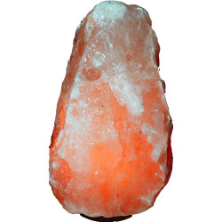 Doğal Himalaya Kaya Tuzu Lambası Kablolu Ampullü Pembe 12-14 Kg - 4